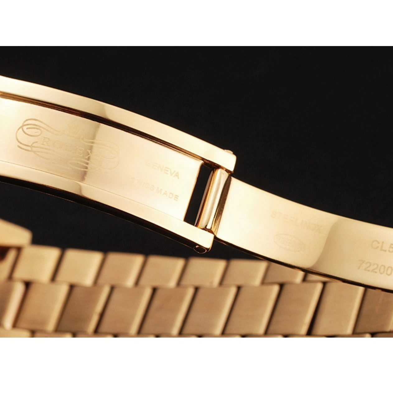 AAA replica watch Pave Gold Yellow Rolex Diamond Swiss Day Date 0625
